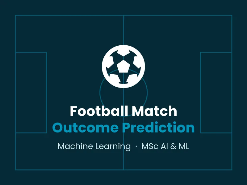 Football Match Outcome Prediction project title card